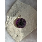 pendente in pietra + cubo di metatron